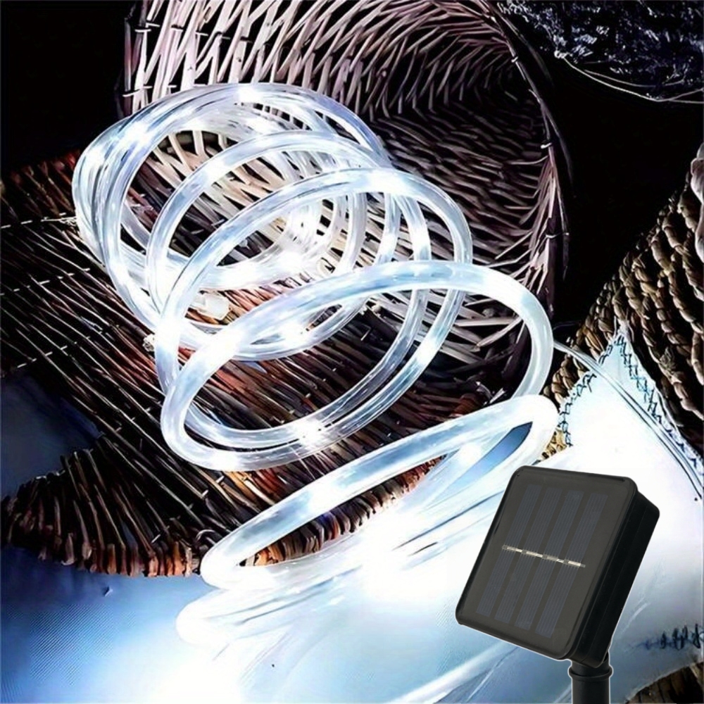Outdoor Lighting Company - LED Solar Strip Rope Tube Fairy
