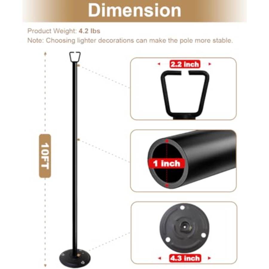 10Feet Ground Base String Ligh – String Light Bistro recenzja i cena