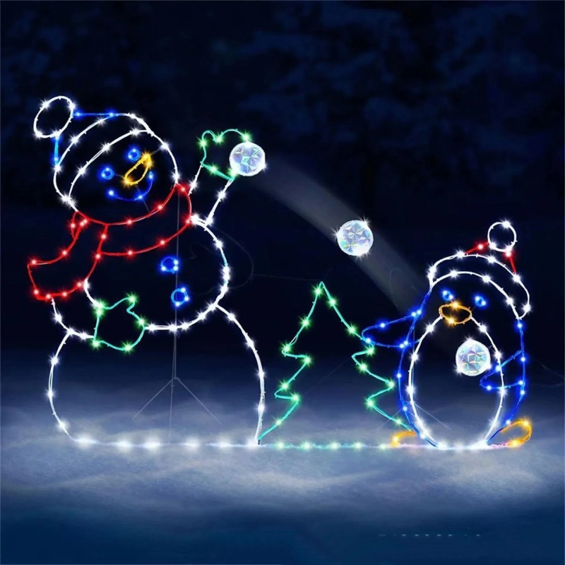Snowball Light LED Glowing Sno – Outdoor Lighting Yard Ideas recenzja i cena