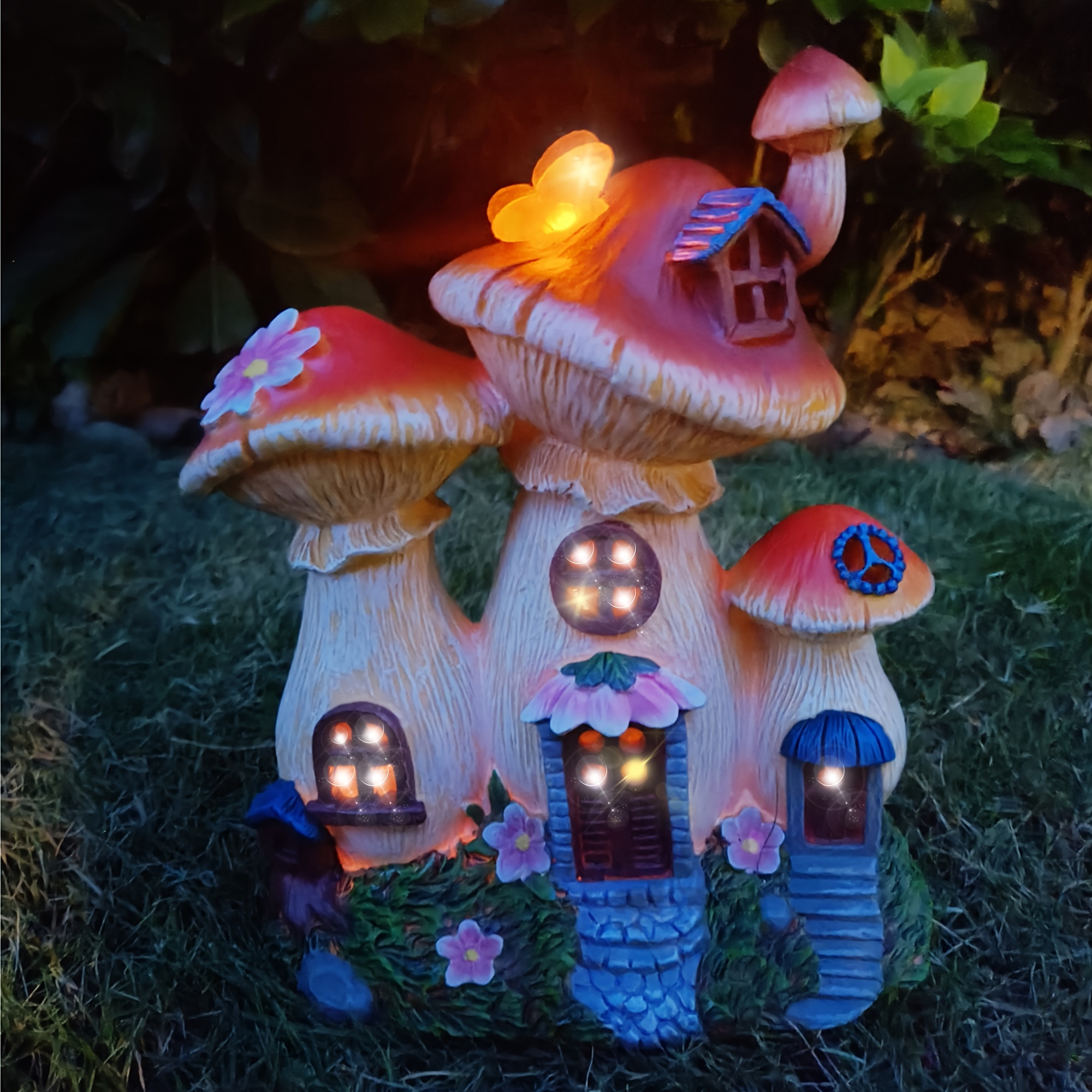 Lifelike Outdoor Mushroom Hous – Outdoor Lighting Yard Ideas recenzja i cena