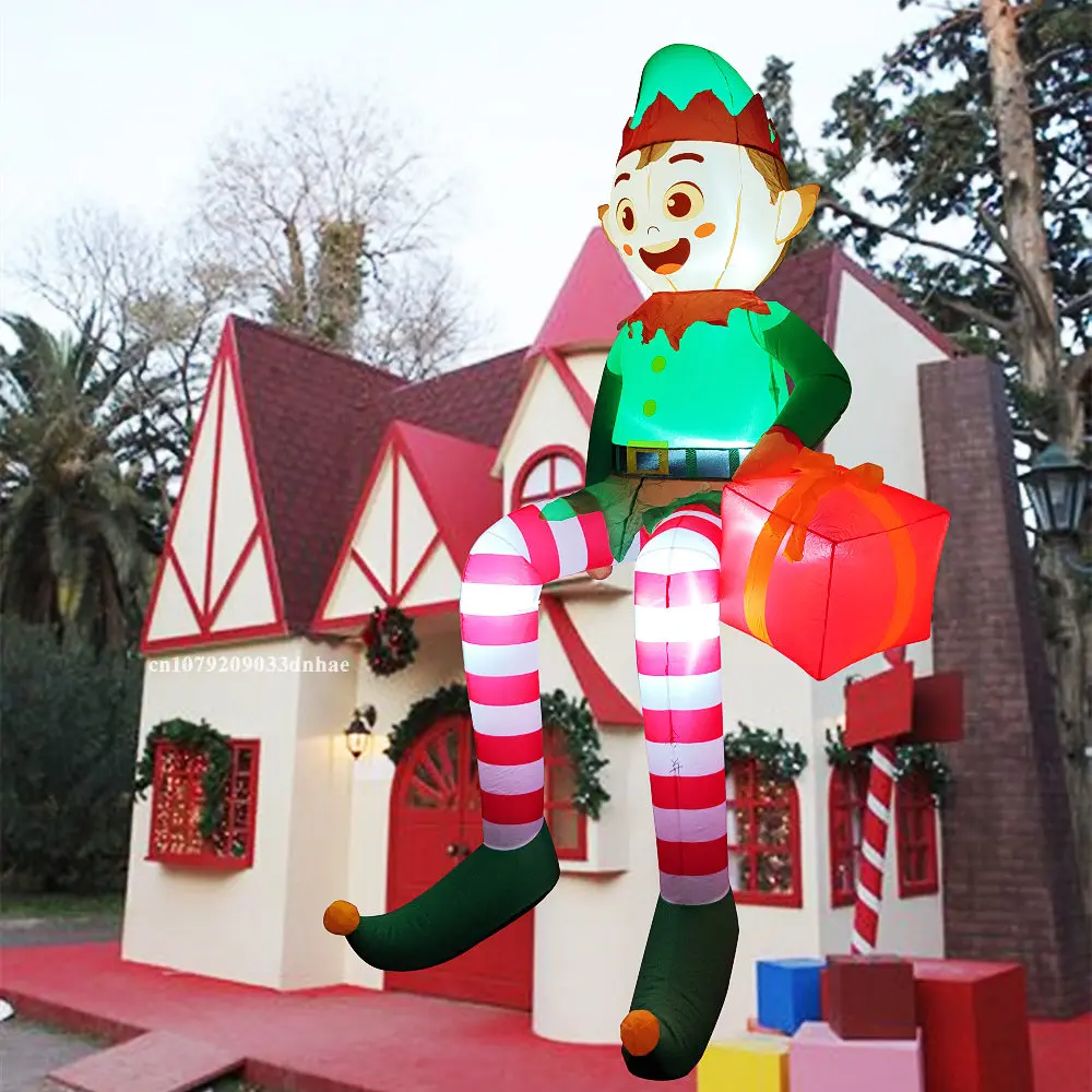 8FT Christmas Inflatable Trim  – Outdoor Lighting For Christmas recenzja i cena
