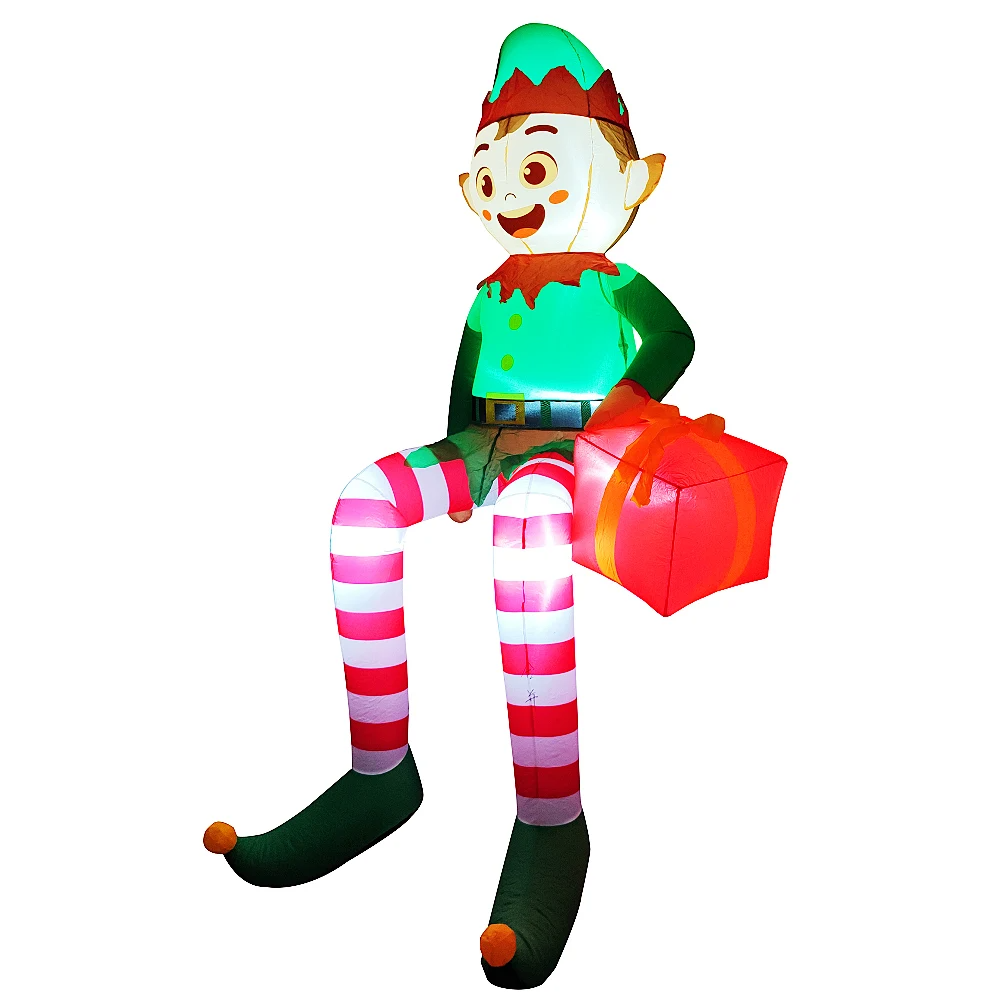 8FT Christmas Inflatable Trim  – Outdoor Lighting For Christmas recenzja i cena