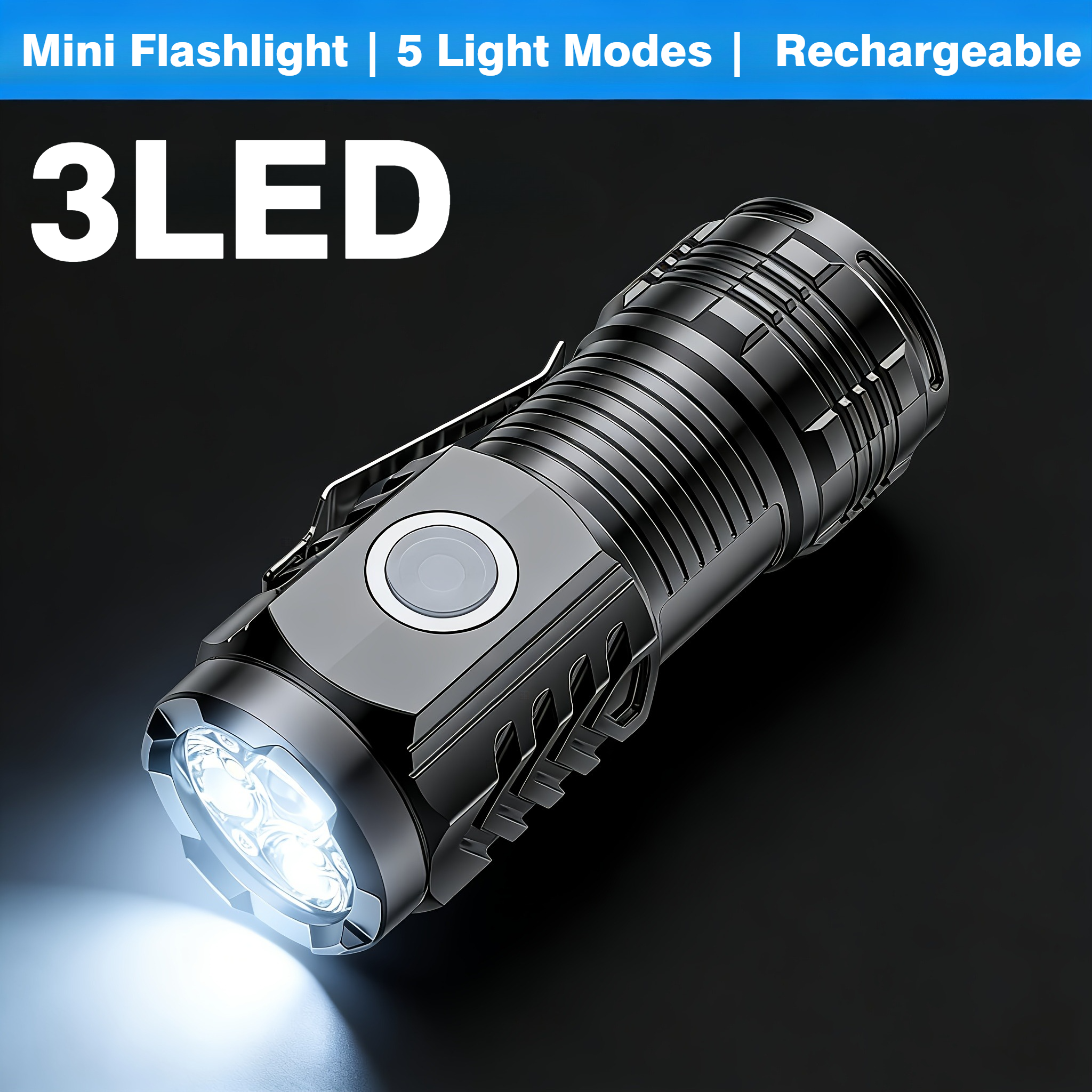 Portable Mini 3 LED Handheld F – Outdoor Lighting Quality recenzja i cena