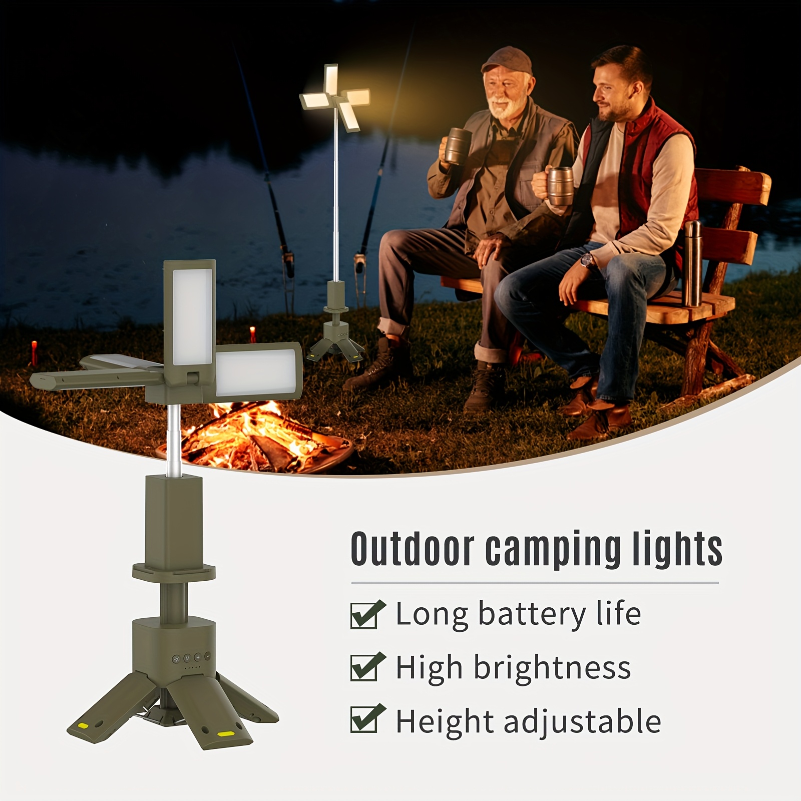 Camping Lantern, 14000mAh Rech – Outdoor Lighting Wire recenzja i cena