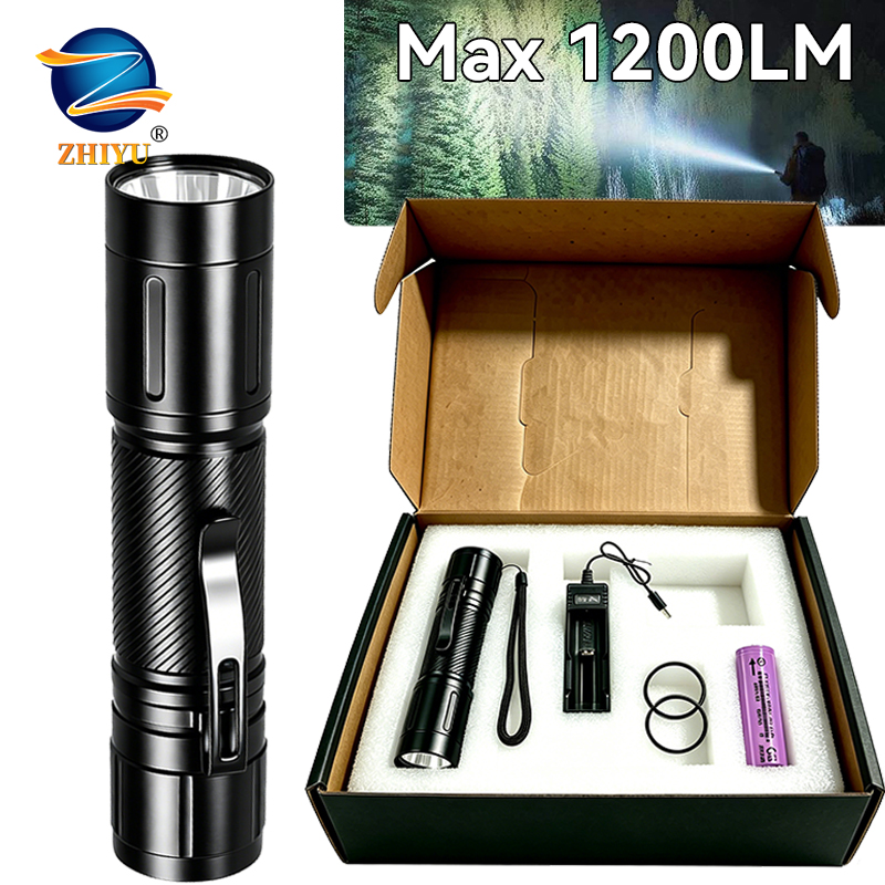 1200LM Fixed Focus LED Flashli – Outdoor Lighting Quality recenzja i cena