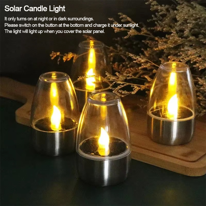 LED Solar Candles Light Flamel – Outdoor Lighting Company recenzja i cena