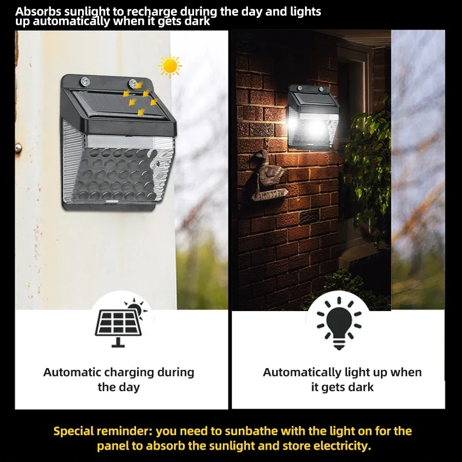 LED Solar Light PIR Motion Sen – Wall Lighting Outdoor recenzja i cena