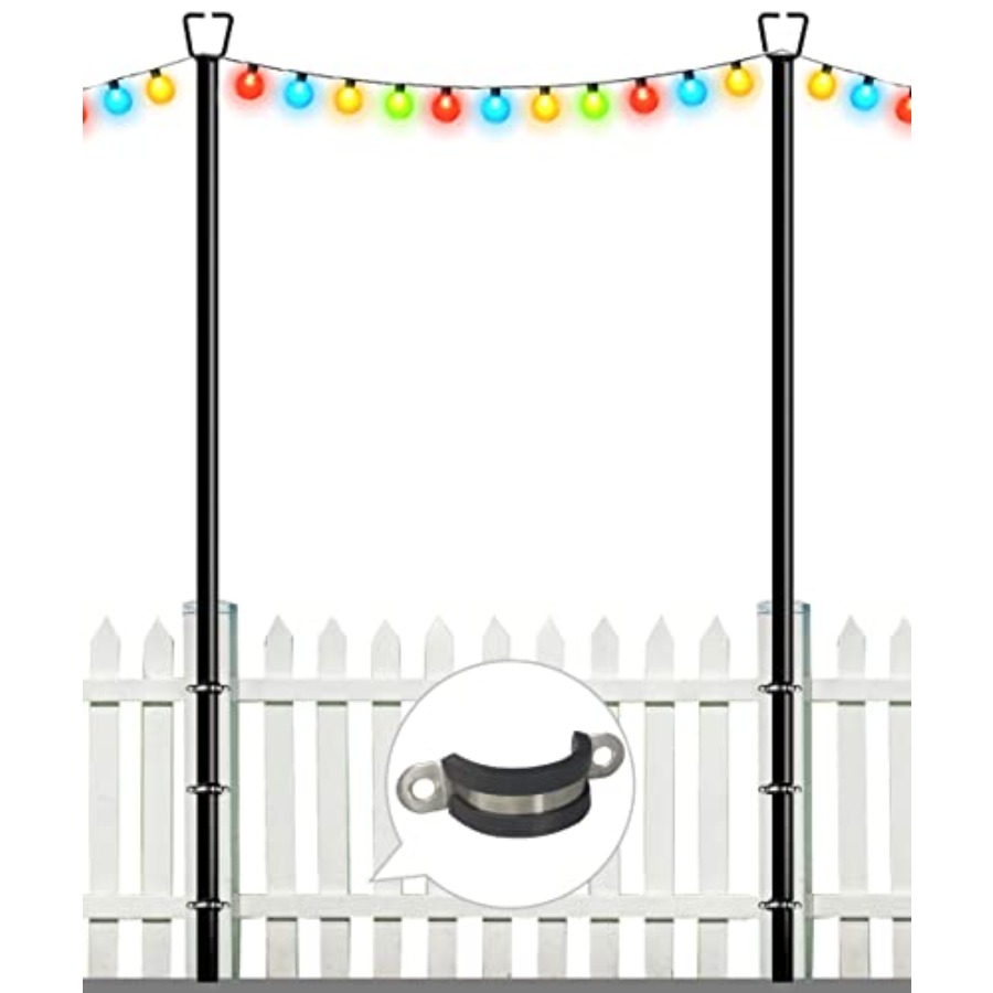 10Feet Deck String Light Poles – String Light Bistro recenzja i cena