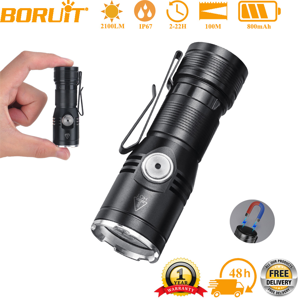 BORUiT ET15 EDC Flashlight Ult – Outdoor Lighting Globes recenzja i cena
