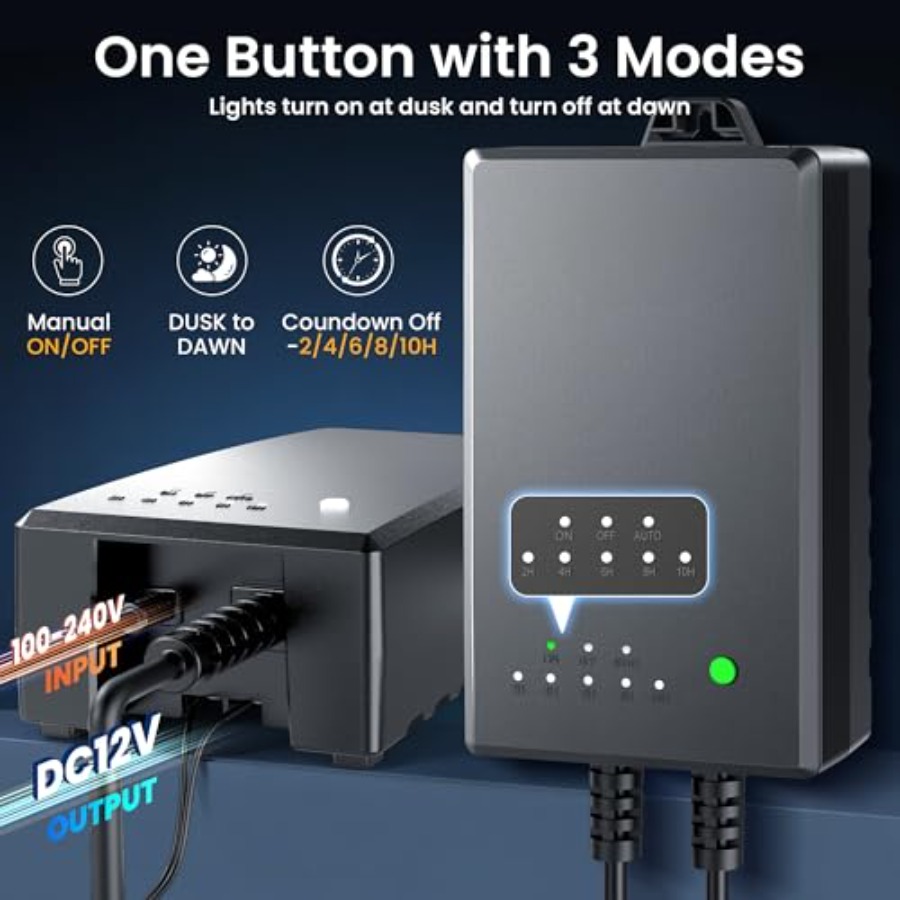 All-in-One Outdoor Low Voltage – Outdoor Lighting Kit With Transformer recenzja i cena
