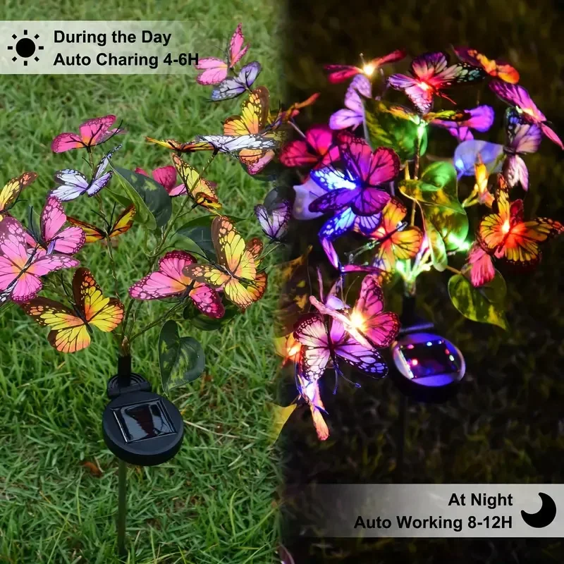 Solar LED Butterfly Garden Lig – Outdoor Lighting For Christmas recenzja i cena