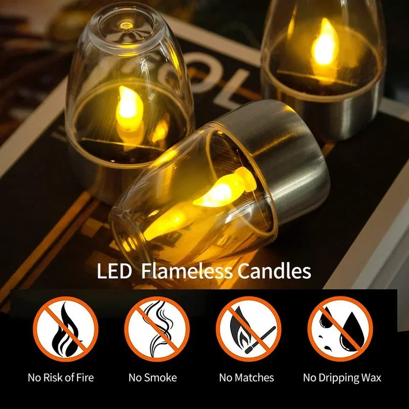 Solar Powered Flameless Candle – Outdoor Lighting Company recenzja i cena