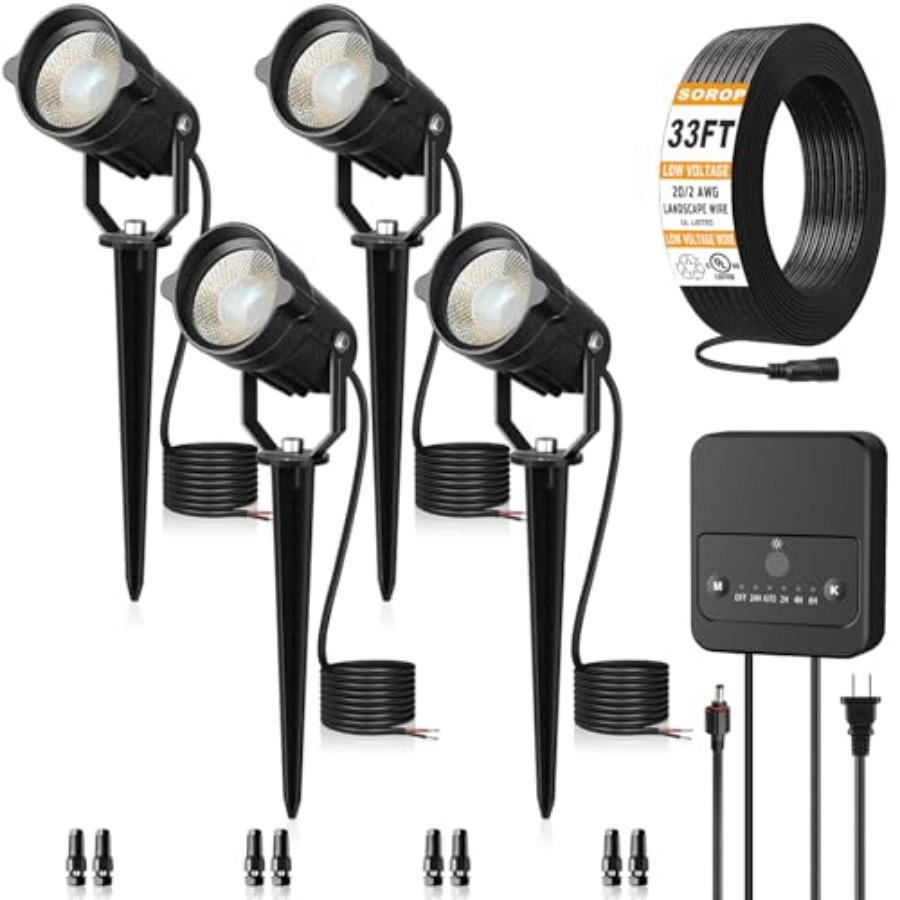 Landscape Lighting Kit Low Vol – Outdoor Lighting Kit With Transformer recenzja i cena