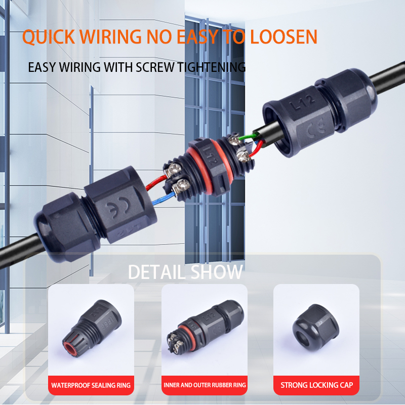 IP68 Waterproof Connector LED  – Outdoor Lighting Junction recenzja i cena