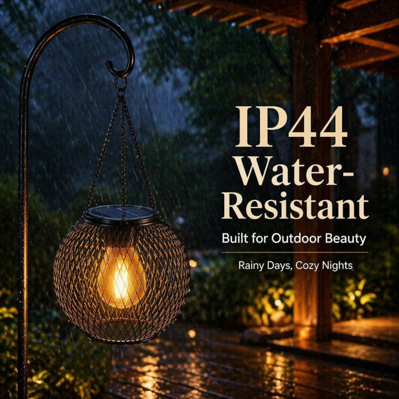 Solar Powered LED Hanging Floo – Outdoor Lighting Wire recenzja i cena