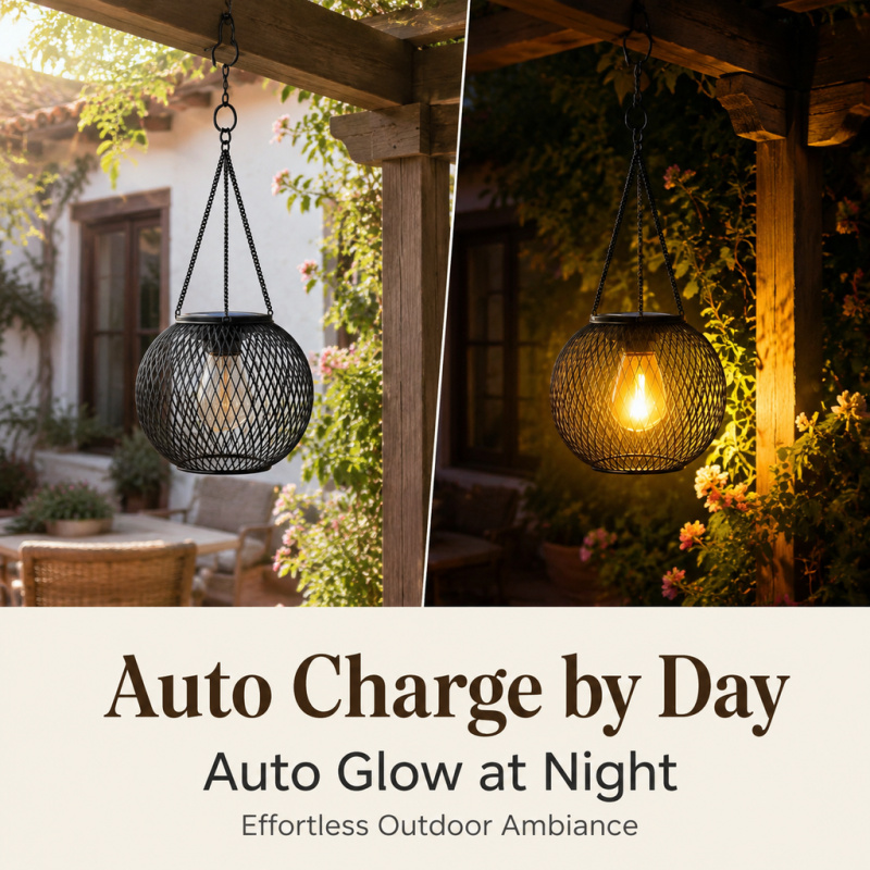 Solar Powered LED Hanging Floo – Outdoor Lighting Wire recenzja i cena
