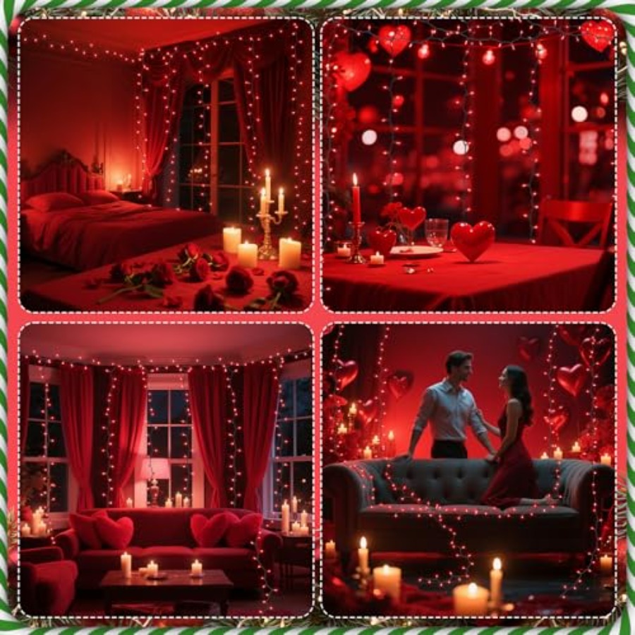 100 Count UL Certified Red Str – Outdoor Lighting No Wiring recenzja i cena