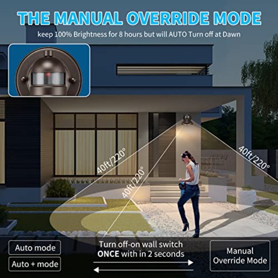 2 Pack Motion Sensor Outdoor L – Wall Lighting Outdoor recenzja i cena
