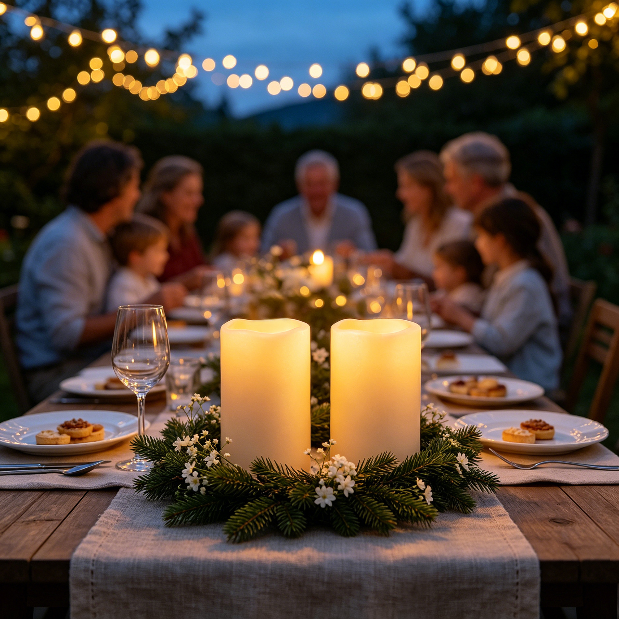 Flameless LED Pillar Candle Wa – Outdoor Lighting For Christmas recenzja i cena