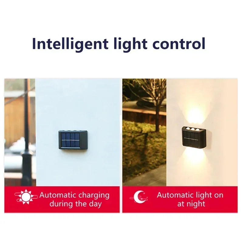 COB Solar Wall Lamp Outdoor Wa – Wall Lighting Outdoor recenzja i cena