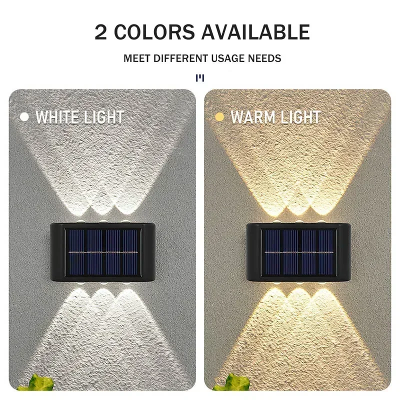 COB Solar Wall Lamp Outdoor Wa – Wall Lighting Outdoor recenzja i cena