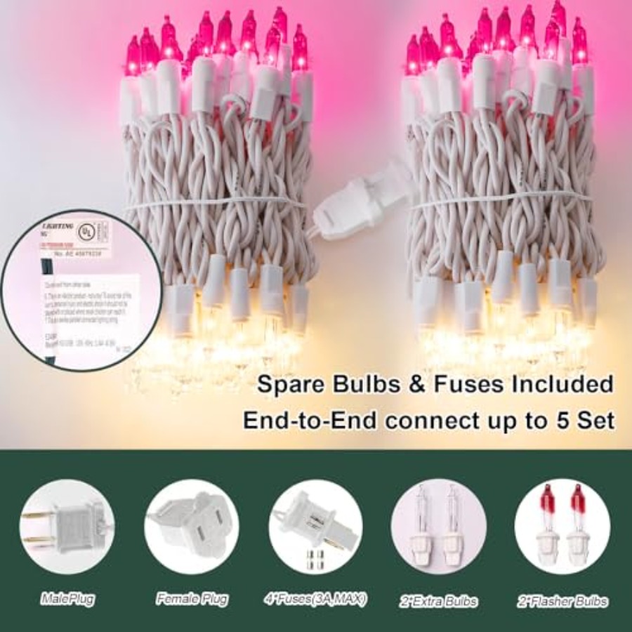Christmas Valentine's String L – Outdoor Lighting No Wiring recenzja i cena