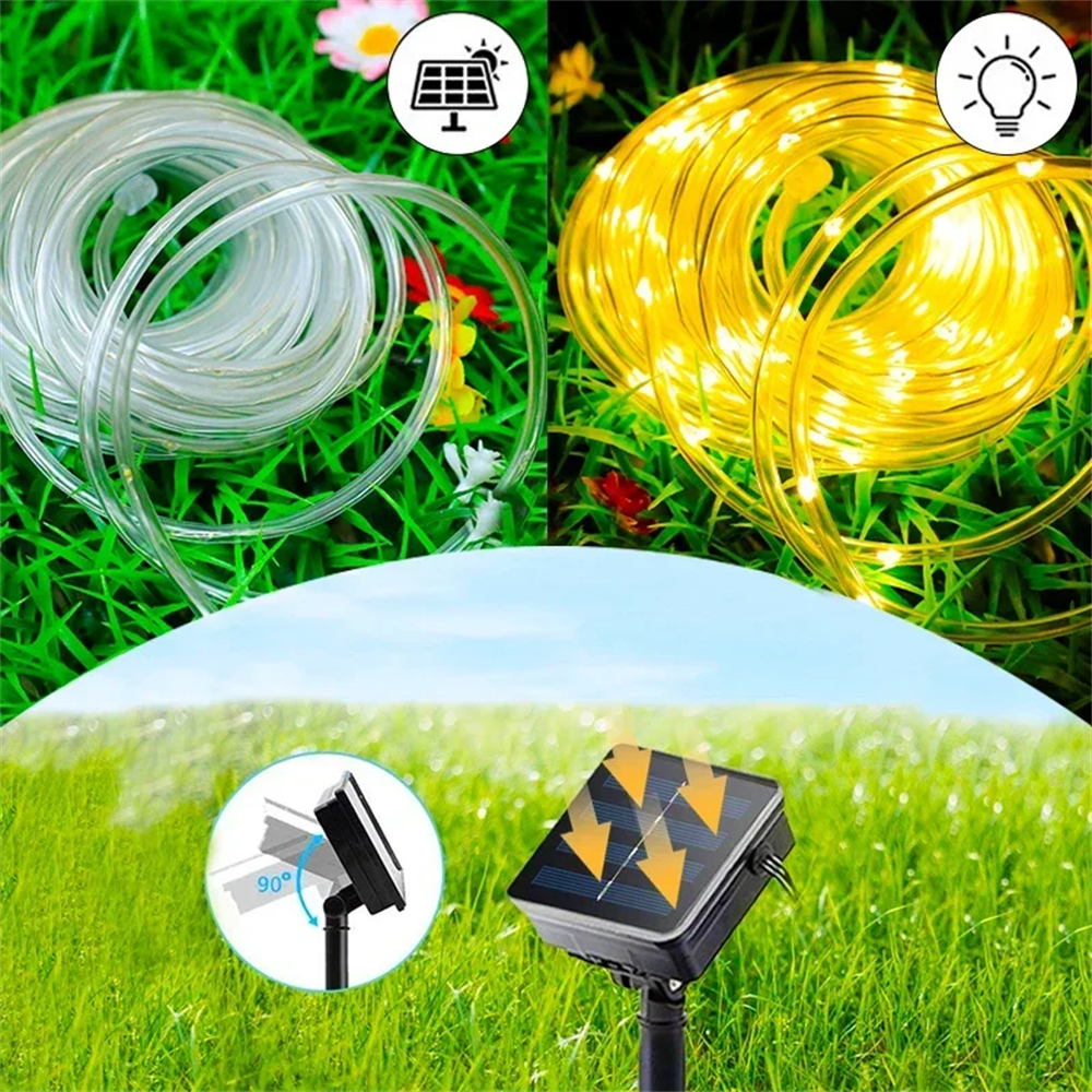 LED Solar Strip Rope Tube Fair – Outdoor Lighting Company recenzja i cena
