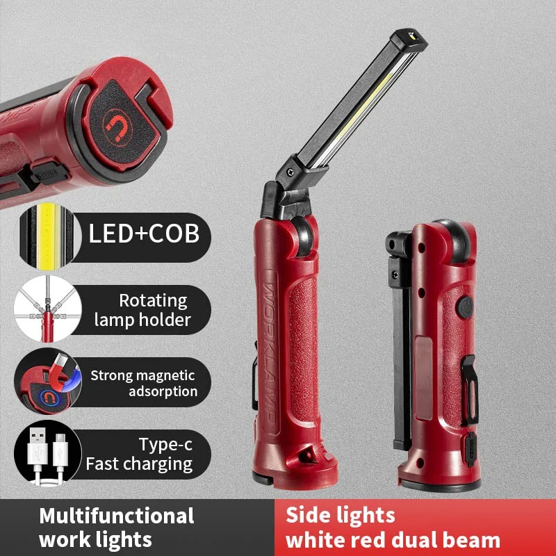 COB LED Work Light Rechargeabl – Zinc Outdoor Lighting recenzja i cena