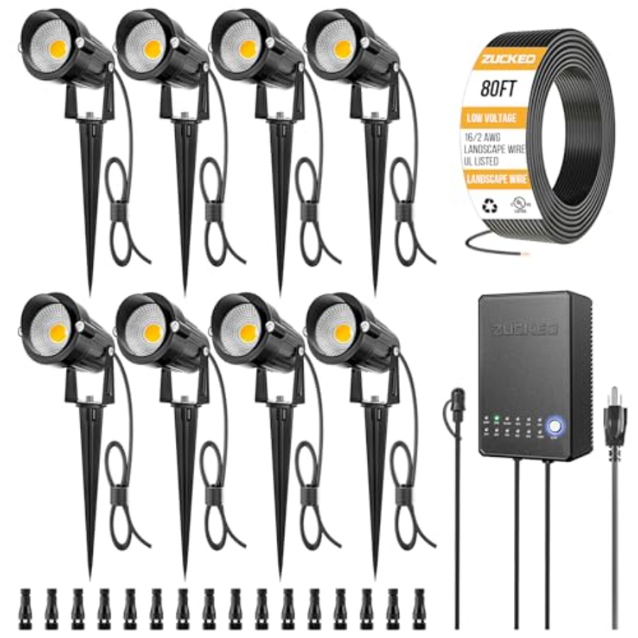 All-in-One Landscape Lighting  – Outdoor Lighting Kit With Transformer recenzja i cena