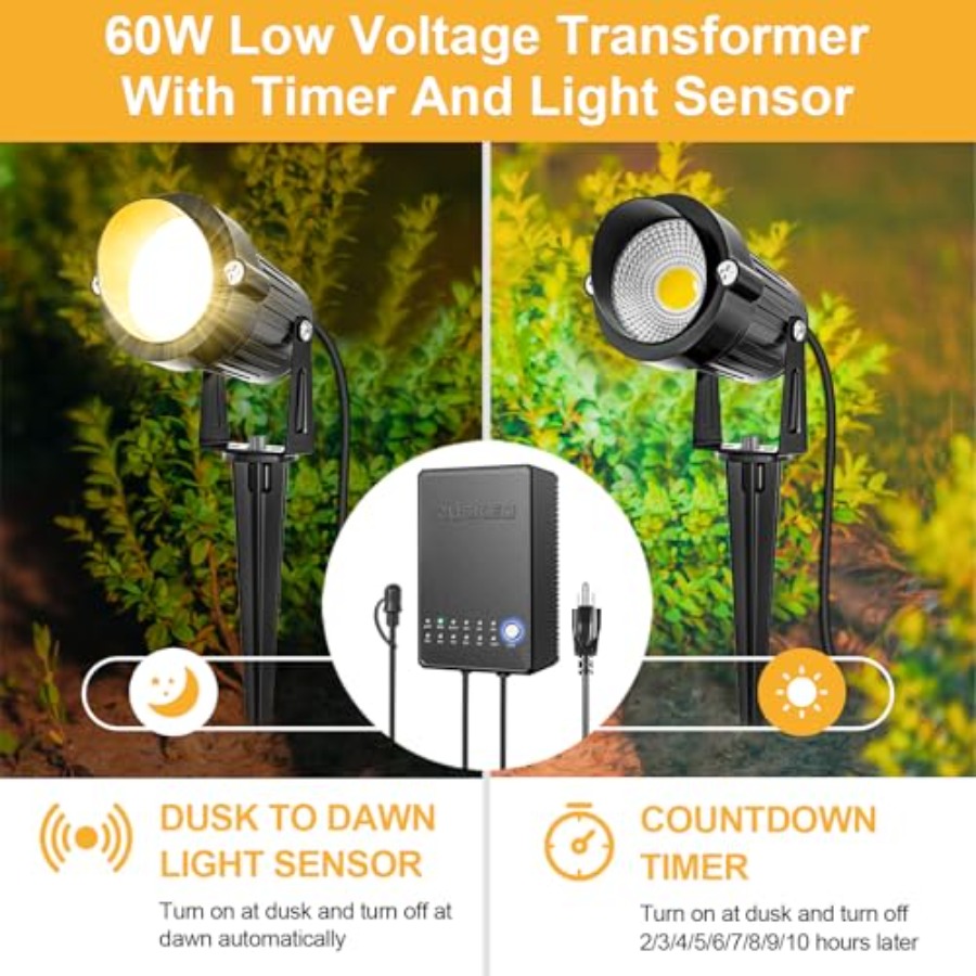 All-in-One Landscape Lighting  – Outdoor Lighting Kit With Transformer recenzja i cena