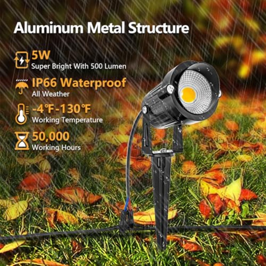 All-in-One Landscape Lighting  – Outdoor Lighting Kit With Transformer recenzja i cena
