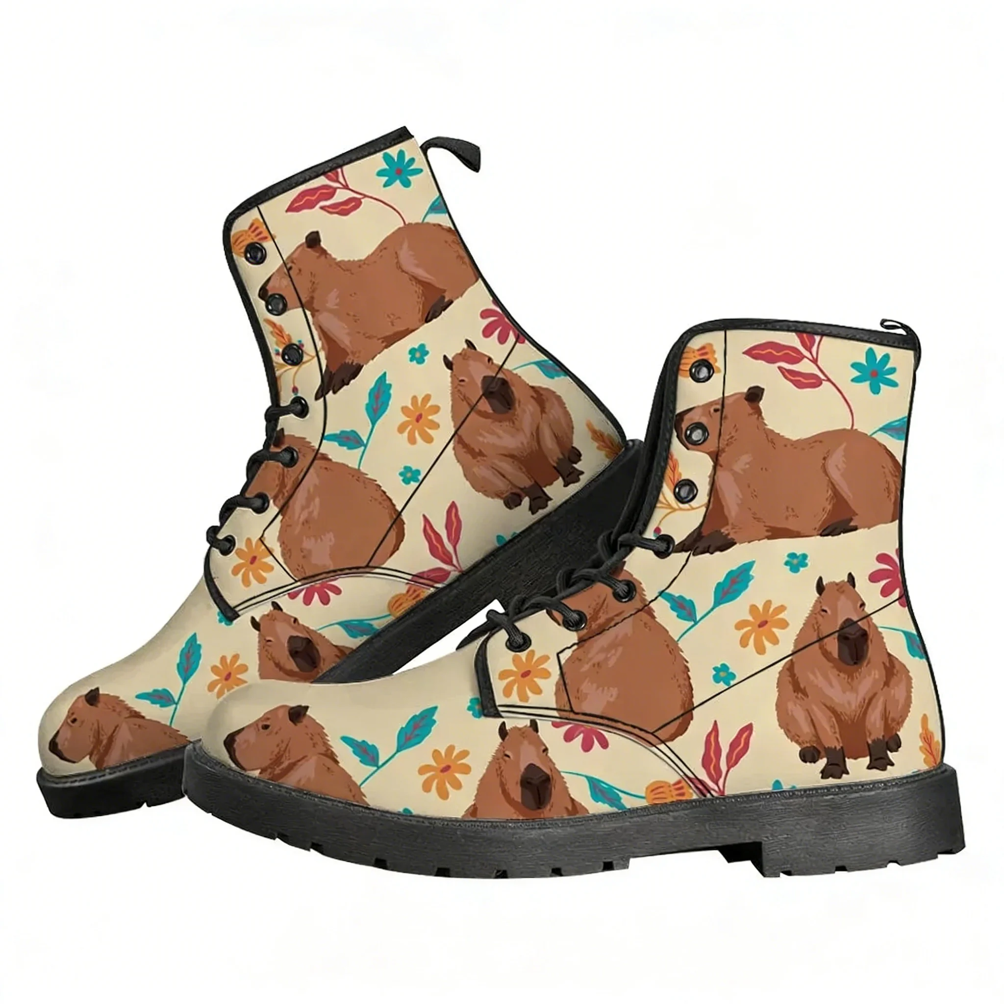 Capybara Boots Mens Womens Tee – Outdoor Lighting Quality recenzja i cena