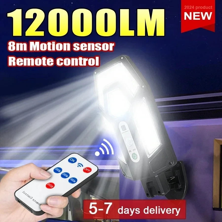 12000LM Powerful Solar Wall La – Led Flood Light recenzja i cena