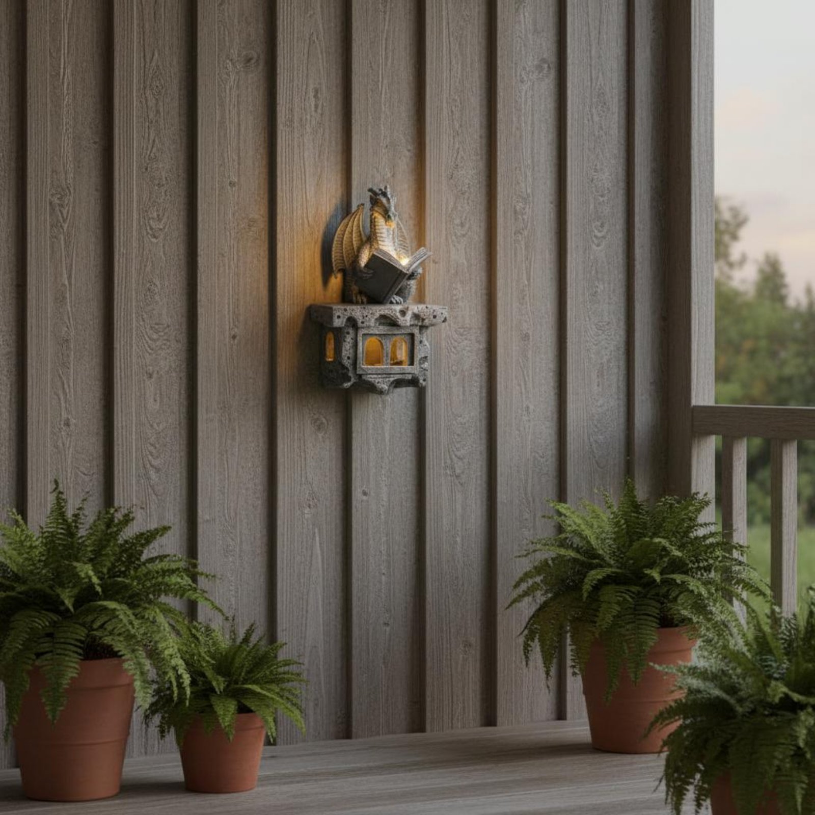 Solar Wyvern Wall Shine Auto O – Wall Lighting Outdoor recenzja i cena