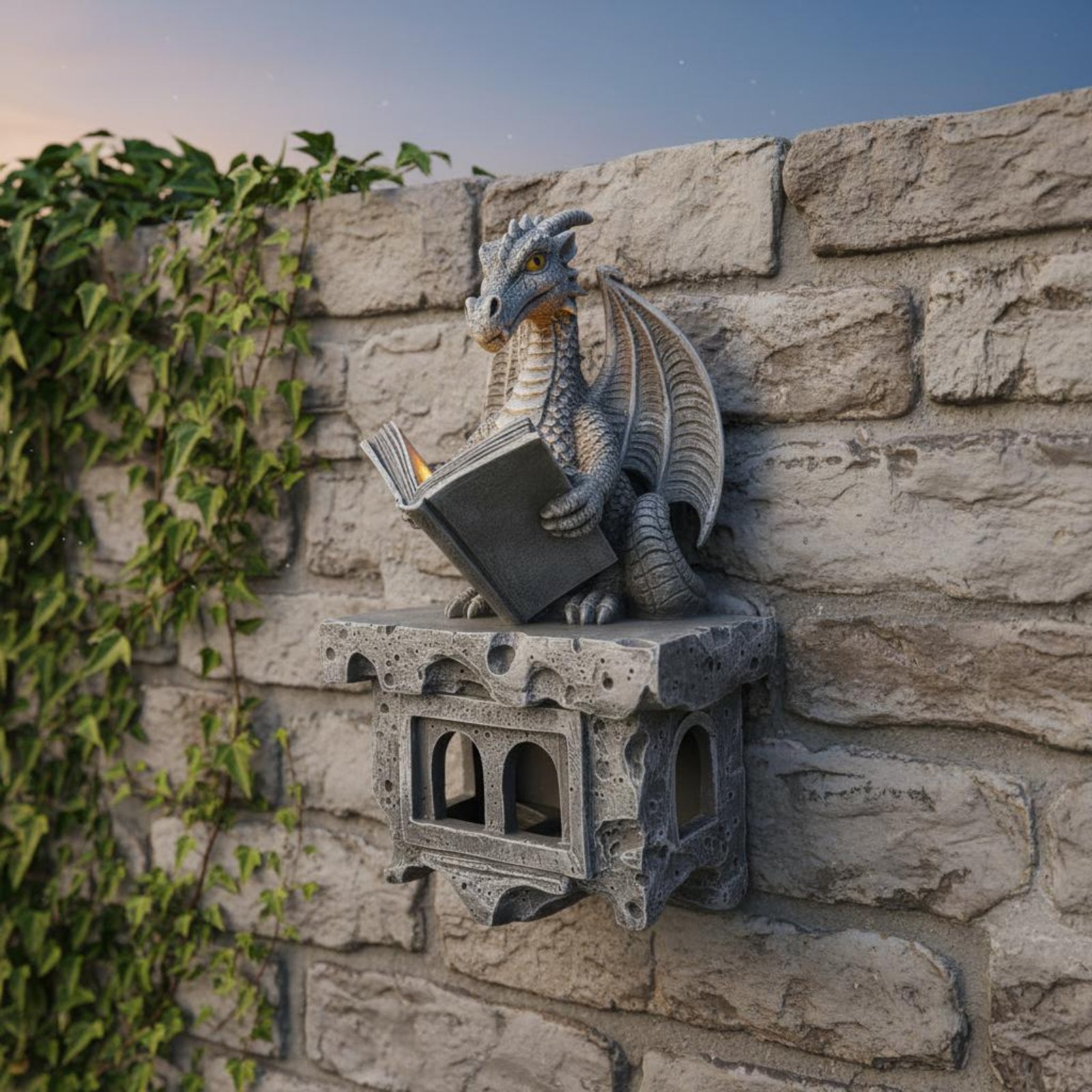 Solar Wyvern Wall Shine Auto O – Wall Lighting Outdoor recenzja i cena