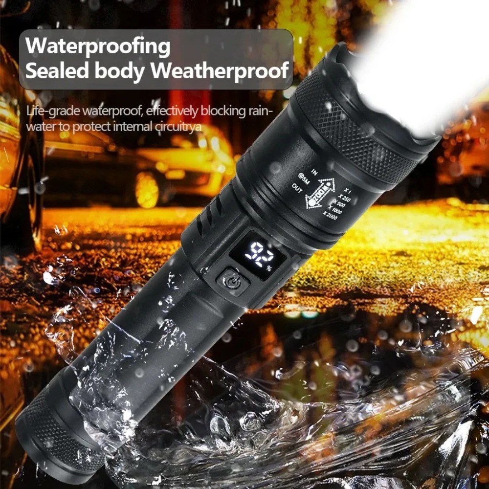 Rechargeable LED Flashlight Zo – Outdoor Lighting Quality recenzja i cena