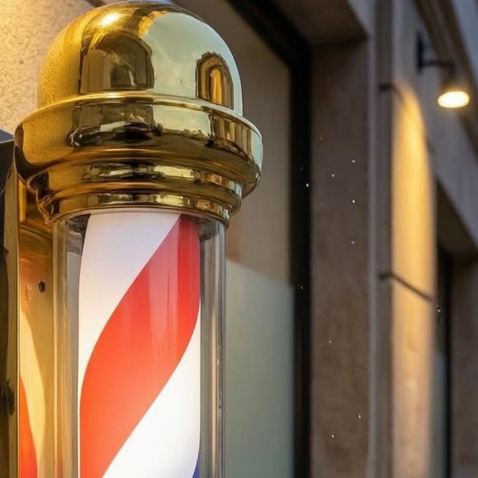 LED Barber Pole Transparent Co – Wall Lighting Outdoor recenzja i cena
