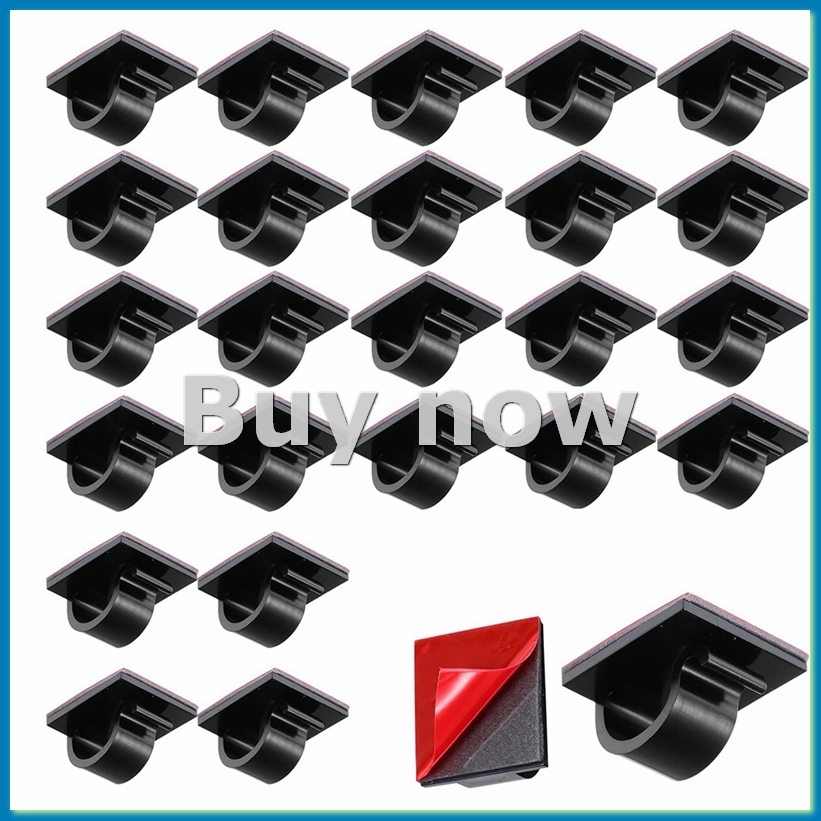50 Pcs Mini Cable Clips Hooks  – Outdoor Lighting For Christmas recenzja i cena