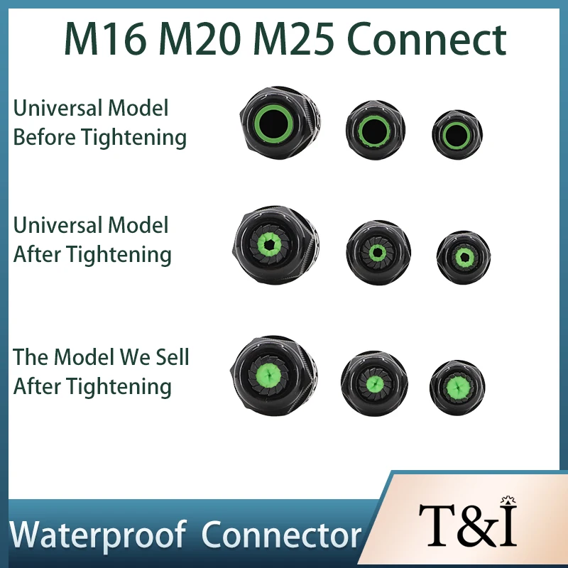 M16 M20 M25 IP68 Waterproof Ou – Outdoor Lighting Junction recenzja i cena