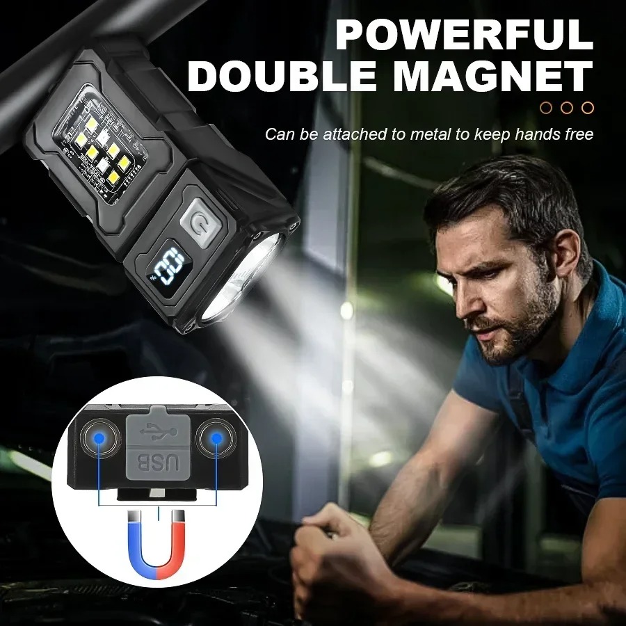 Mini USB Recharge LED Flashlig – Outdoor Lighting Globes recenzja i cena