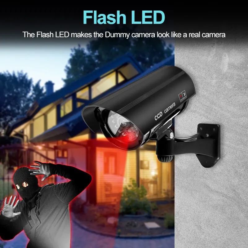 1PC Dummy Security Camera Watr – Outdoor Lighting No Wiring recenzja i cena