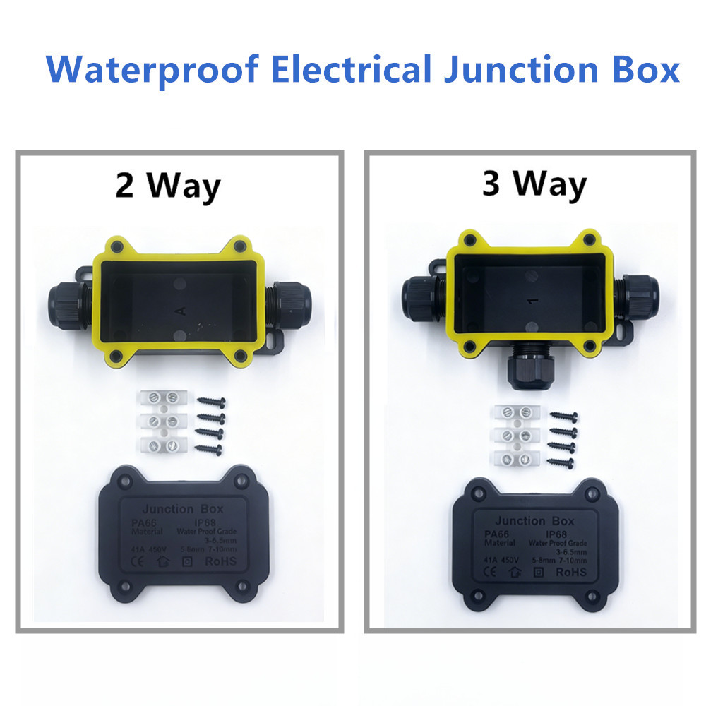 IP68 Waterproof Junction Box 2 – Outdoor Lighting Wire recenzja i cena