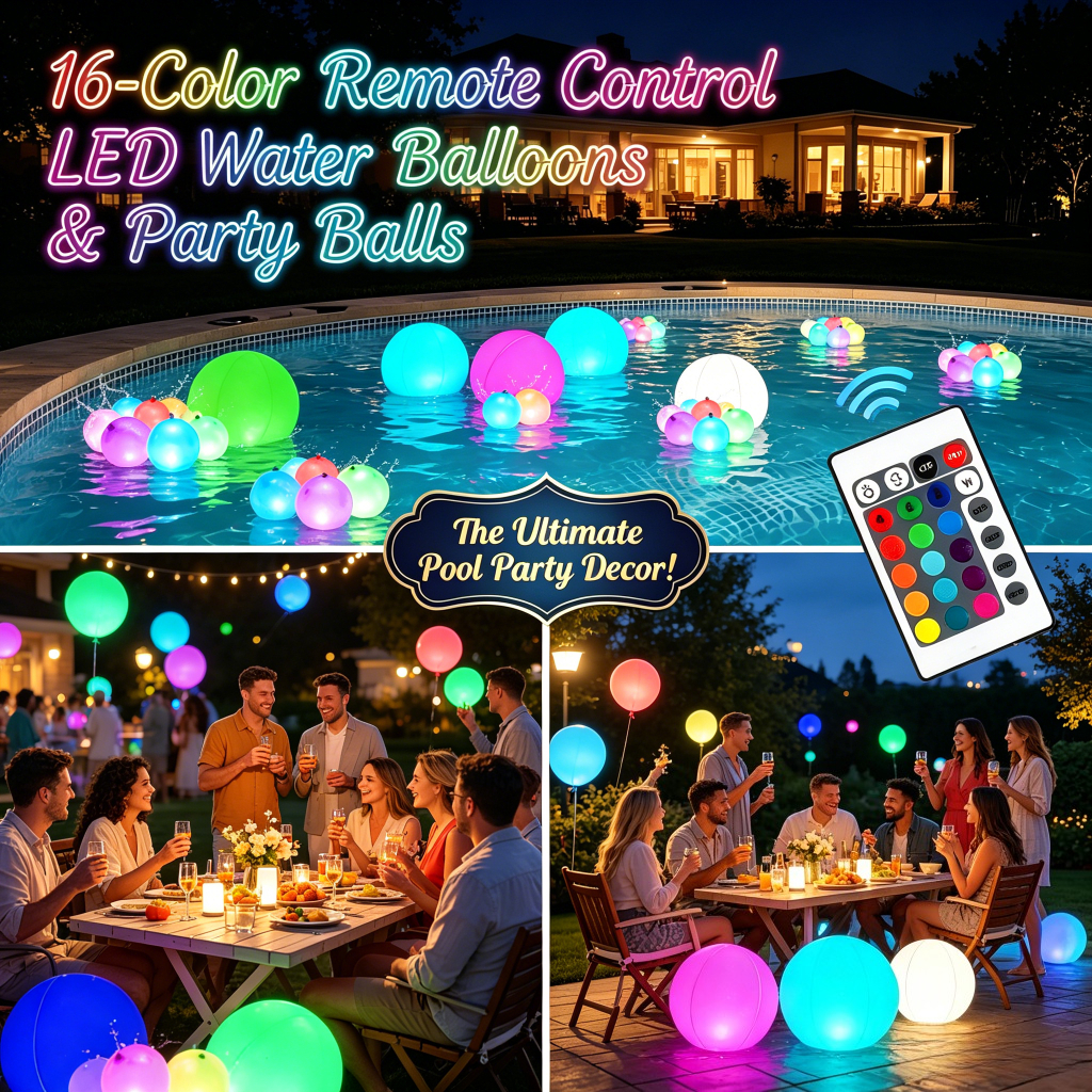 16 Color Remote Control LED In – Outdoor Lighting Around Pool recenzja i cena
