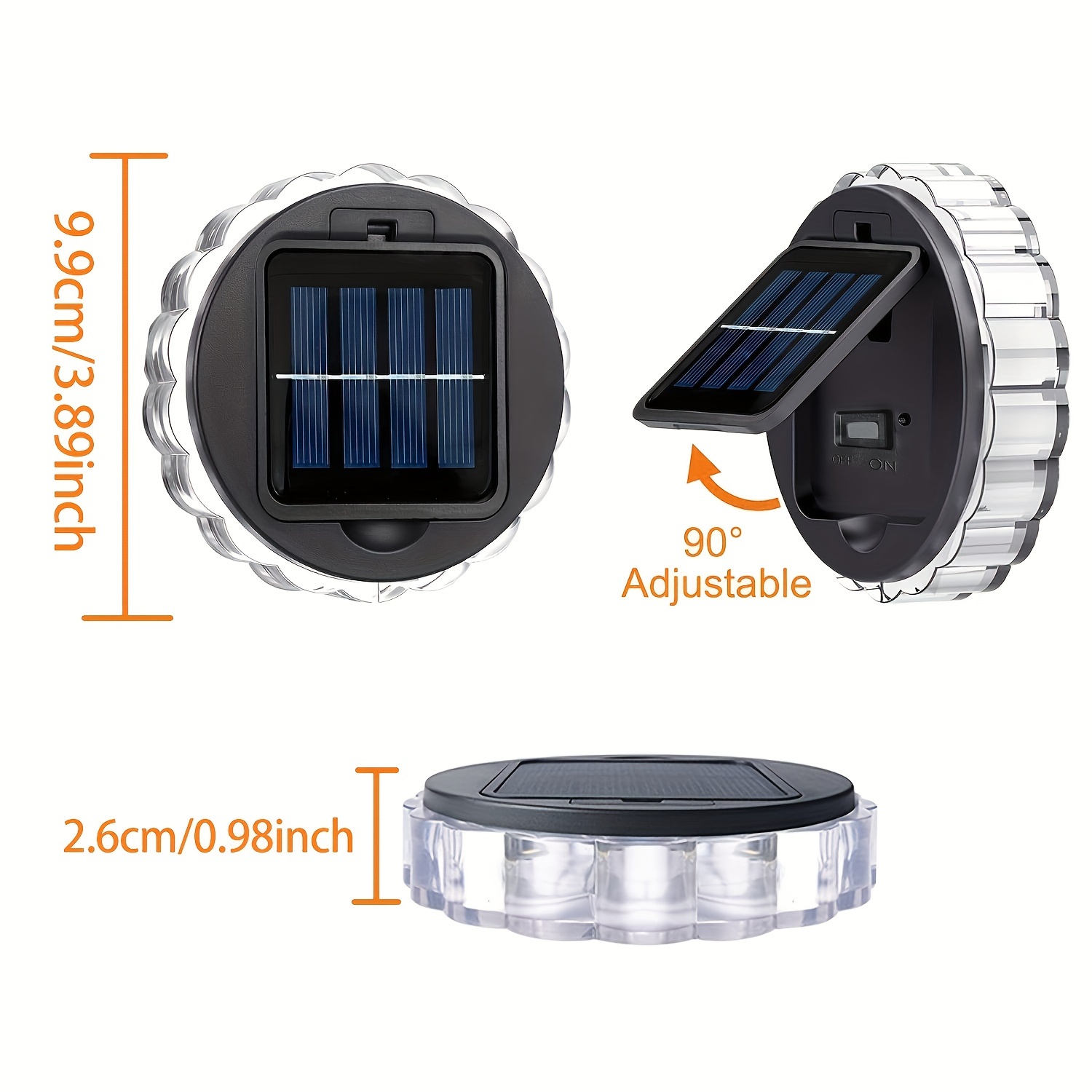 4 Packs Waterproof LED Decorat – Outdoor Lighting Around Pool recenzja i cena