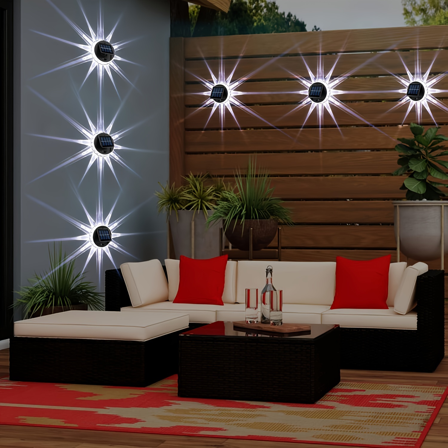 4 Packs Waterproof LED Decorat – Outdoor Lighting Around Pool recenzja i cena