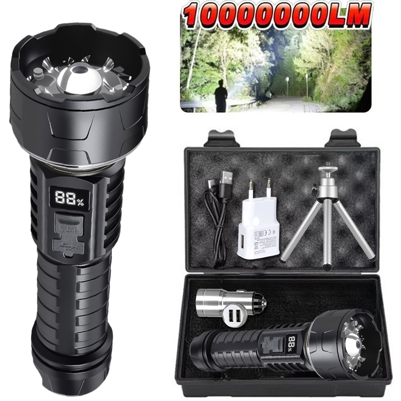 COB LED Flashlight Rechargeabl – Outdoor Lighting Globes recenzja i cena