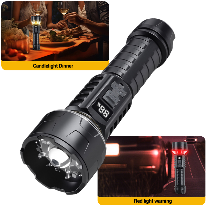 COB LED Flashlight Rechargeabl – Outdoor Lighting Globes recenzja i cena
