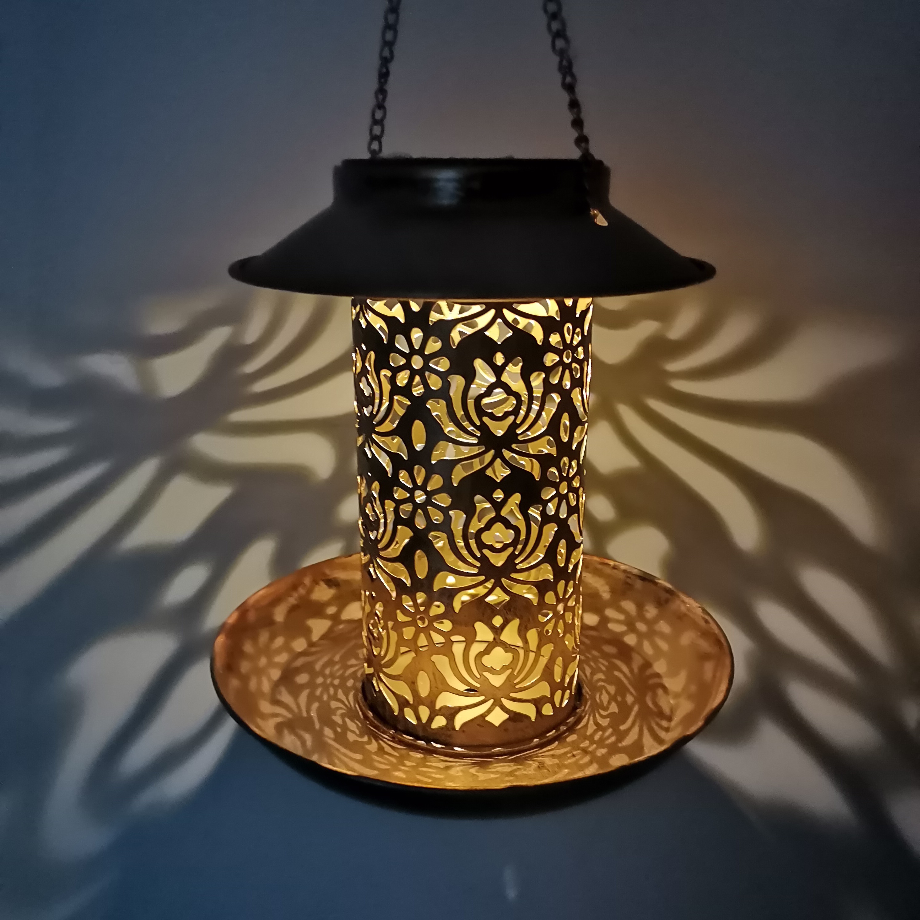 Solar Bird Feeder Metal Outdoo – Outdoor Lighting Backyard Ideas recenzja i cena