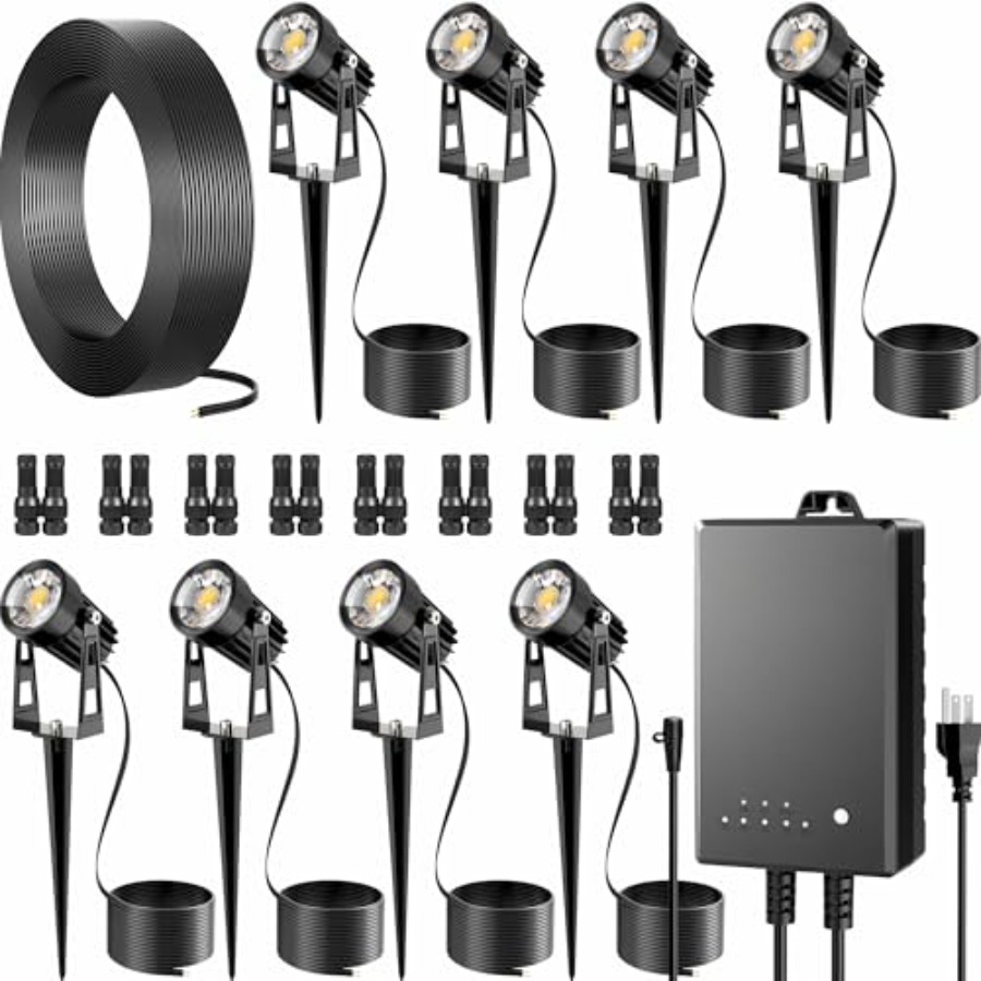 All-in-One Outdoor Low Voltage – Outdoor Lighting Kit With Transformer recenzja i cena