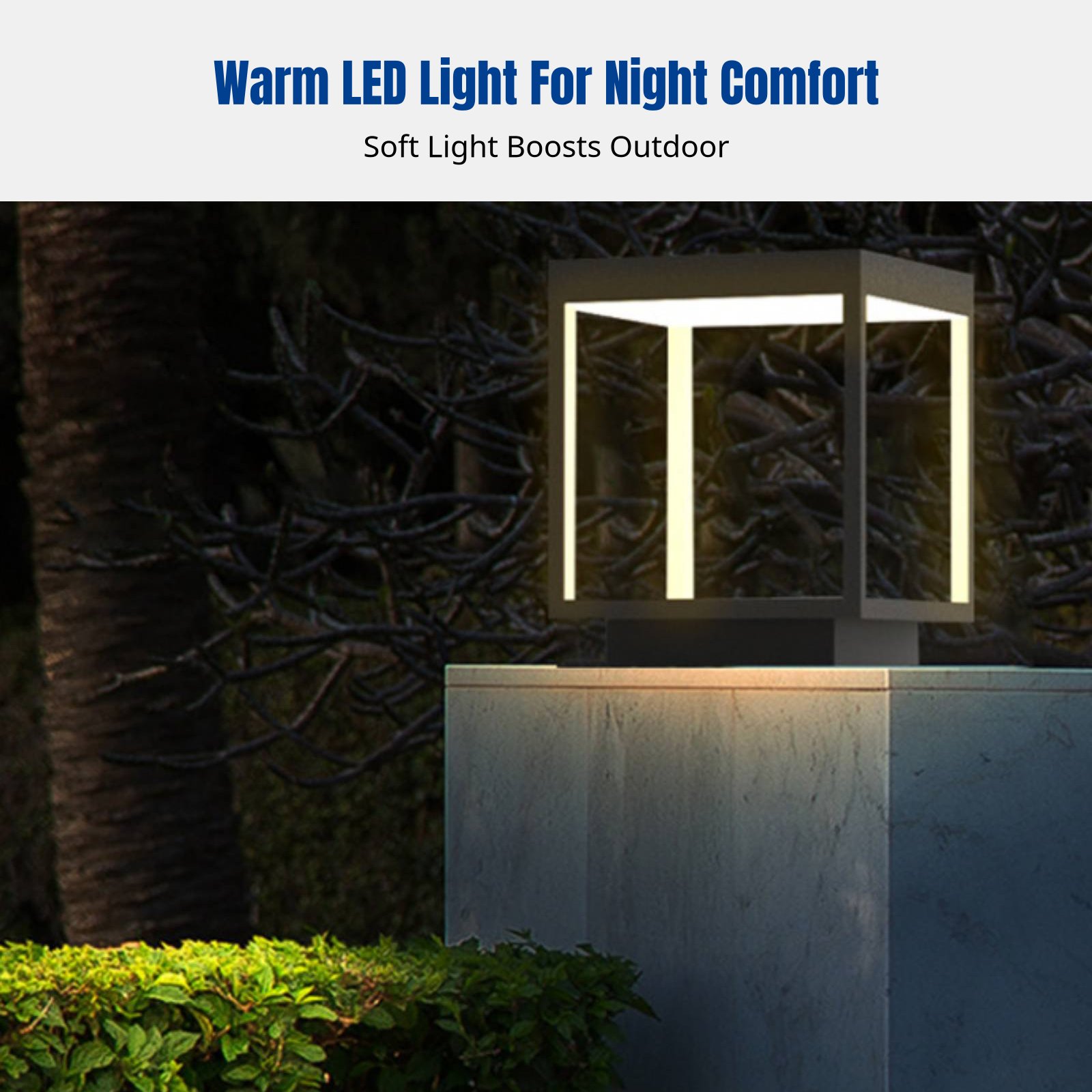 Modern Minimalist LED Pillar L – Wall Lighting Outdoor recenzja i cena
